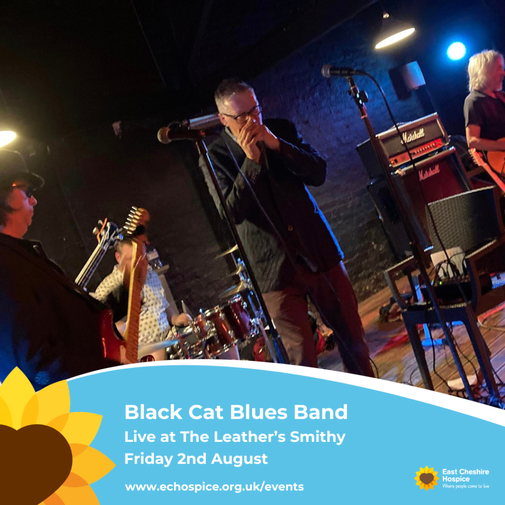 Black Cat Blues band Live at the Leather's Smithy Poster
