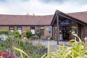 East Cheshire Hospice Entrance