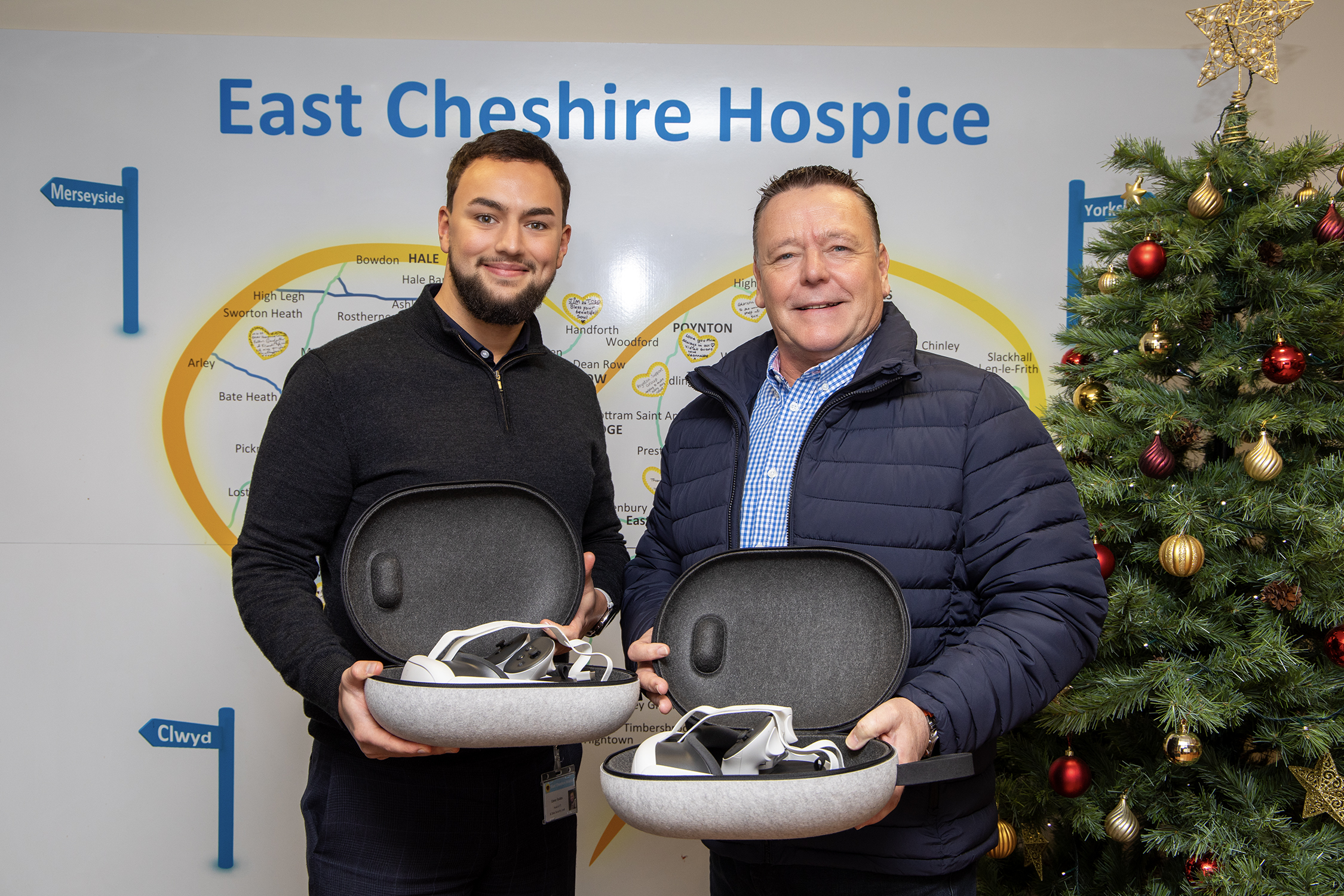 Exciting experience enjoyed by patients at East Cheshire Hospice